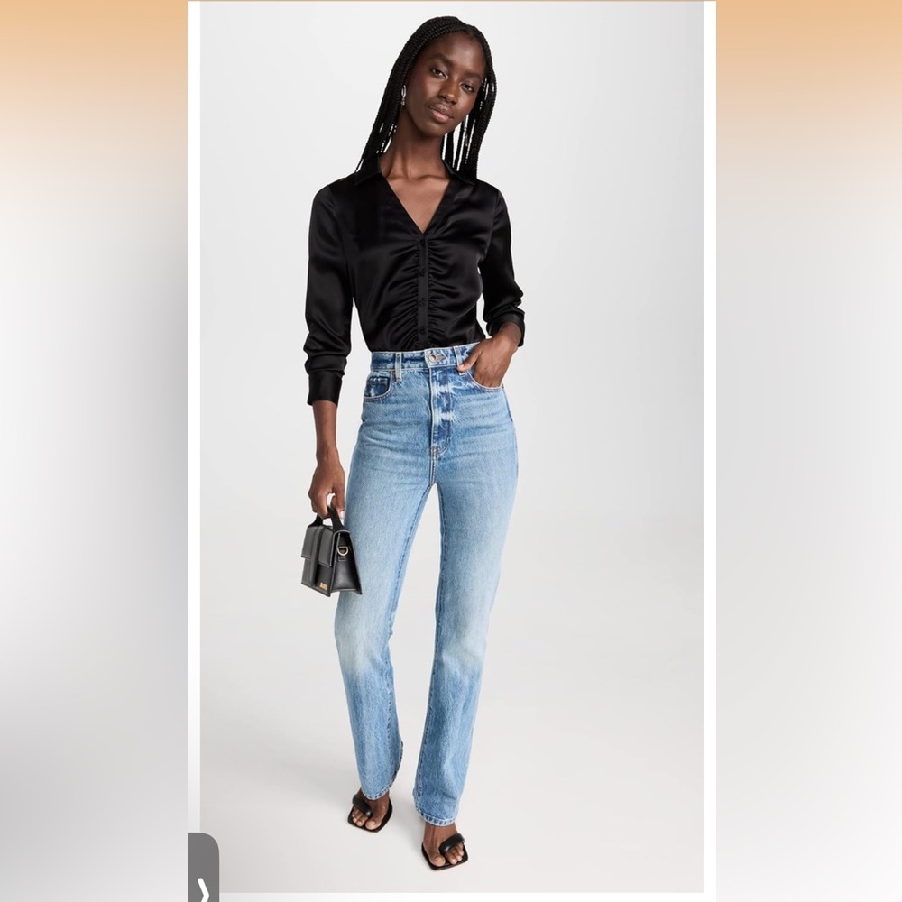 Theory Women's Ruched Button-Down Shirt